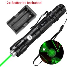 6000Miles 532nm Green Laser Pointer Pen Visible Beam Light Lazer