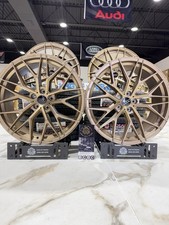 Brand New 20x9 5x112 Bronze Wheels &Tires Audi A4 A5 A7 S4 Q5 Q7 Q8 RS4 SET OF 4