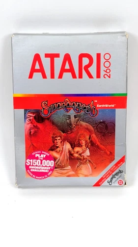 Swordquest: EarthWorld (Atari 2600, 1982) Sealed/Unopened CIB