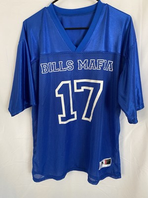 Bills Mafia BSF Jersey Promotional Giveaway Soprano #17 Blue Jersey Buffalo Ny