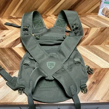 Tactical Baby Gear Baby Carrier OD Green TBG Military ALL SNAPS WORK 