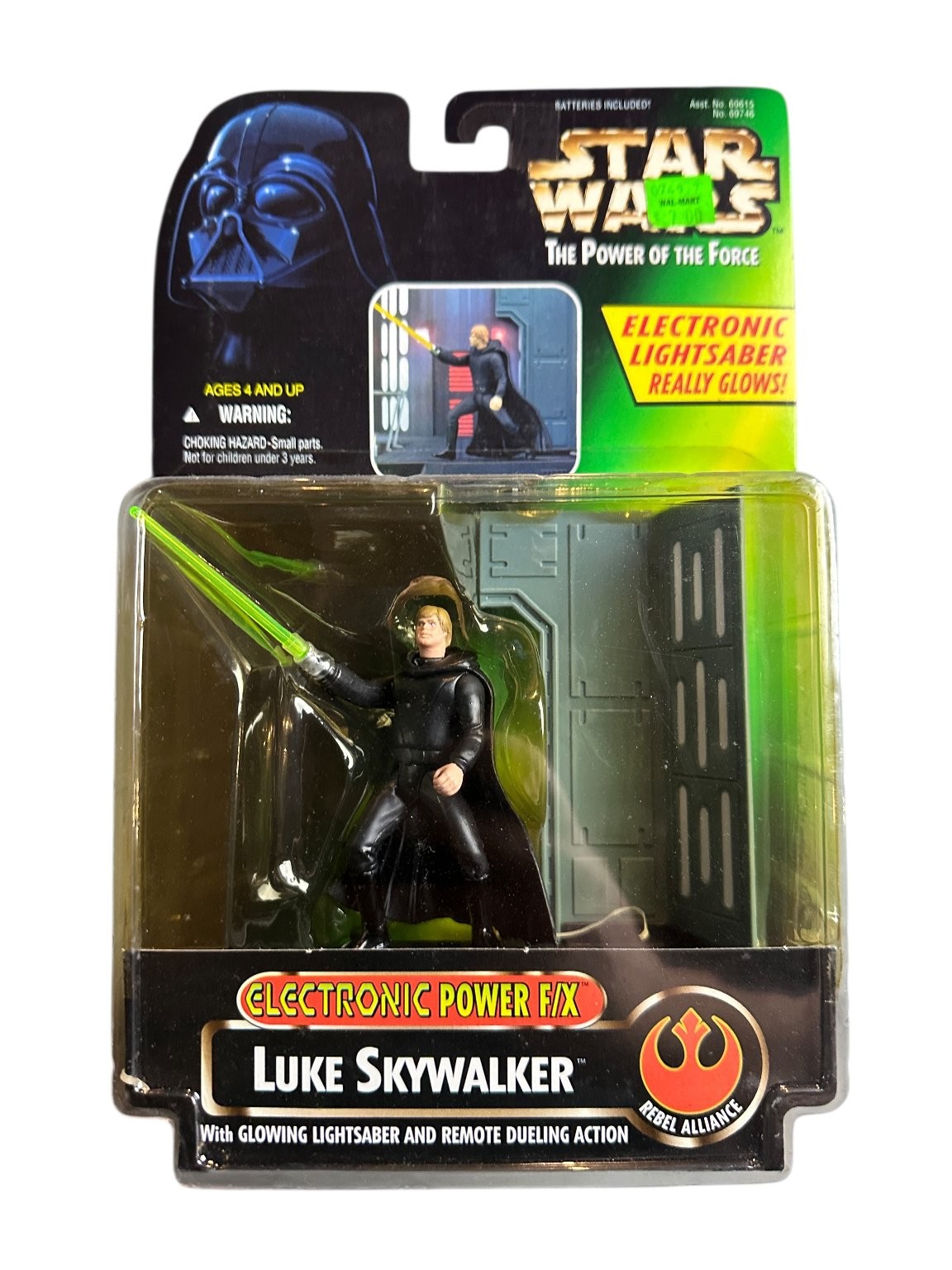 Kenner Luke Skywalker Star Wars Power of the Force 3.75in Electronic