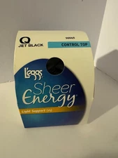 L'EGGS SHEER ENERGY LIGHT SUPPORT LEG - SIZE-Q CONTROL TOP