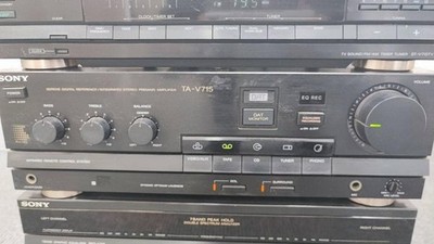 SONYリバティTA-V715 SONY LBT-V715 Liberty Stereo System Tested Working Remote Vintage