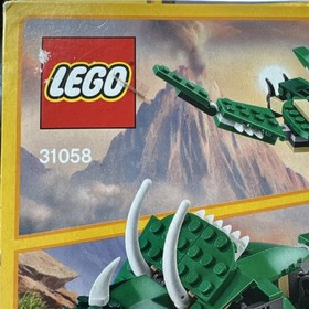 2017 LEGO Creator Mighty Dinosaurs Set 31058 Pterodactyl Triceratops T-Rex New