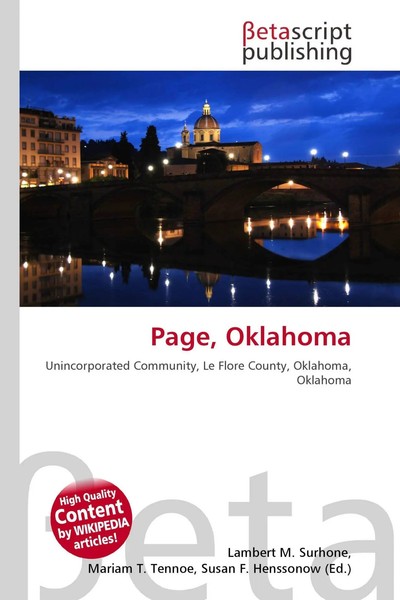 Lambert M. Surhone (U. A.) | Page, Oklahoma | Taschenbuch | Englisch (2026)-image