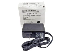 MG Electronics SPS-12DC-3A 12V DC 3AMP Switching Power Supply NEW FREE SHIPPING