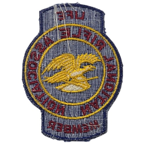 National Rifle Association Life Member Patch Embroidered Badge NRA Vintage - Picture 2 of 17