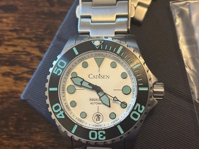 Cadisen Men Japanese Automatic Seiko NH35 lWatch 40   mm Sapphire Crystal