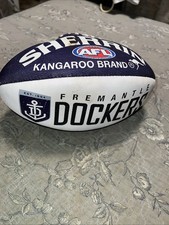 Sherrin AFL Kangaroo Brand Freemantle Football Club Ball
