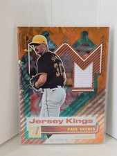 2025 Panini Donruss - Jersey Kings Paul Skenes #JK-PS Orange Ice (MEM)