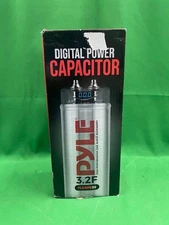 Pyle 3.2 F PLCAPE32 Digital Power Capacitor Car Audio Accessory NEW (e15)