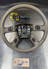 03-06 GM SILVERADO TAHOE YUKON Steering Wheel W/ Controls OEM