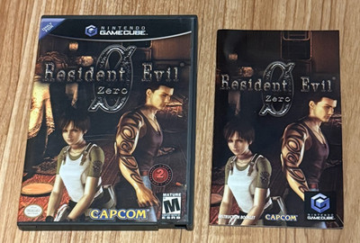 Resident Evil Zero Nintendo GameCube Complete with Manual Case tested