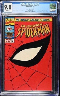 Marvel The Sensational Spider-Man #23 1998 Kansas City Chiefs Giveaway CGC 9.0