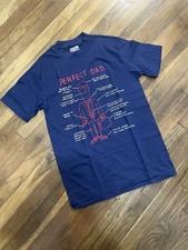 Vintage 80s Funny Dad Shirt “Perfect Dad” Made In USA. Hanes beefy. Size M