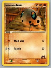 Team Magma's Aron 58/95 Common Team Magma vs Team Aqua Pokemon Lightly Played on eBay