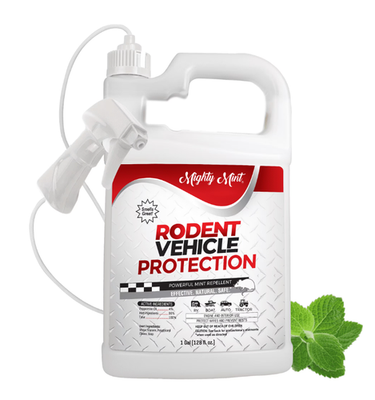 #ad Mighty Mint Gallon 128 Oz Rodent Repellent Spray for Vehicle Engines and Inter $53.17