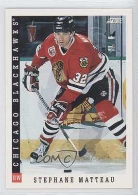 1993-94 Score American Stephane Matteau #398 0a1