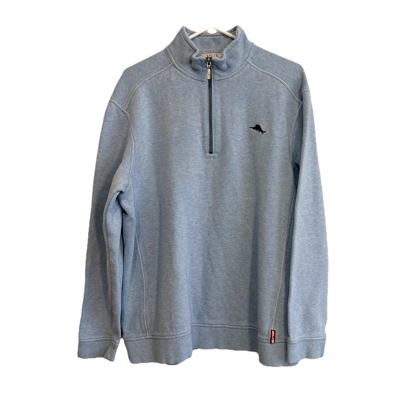 Tommy Bahama Men’s relaxed 1/4 Zip Pullover   Sweater size L LG Preppy