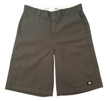 Dickies Men's 13" Loose Fit Flat Front Work Shorts Green Fall 2026 Work Mens