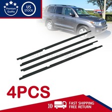 4pcs For 2008-2015 Toyota Land Cruiser 75710-60070 Door Outer Belt Weatherstrip 4pcs For 2008-2015 Toyota Land Cruiser 75710-60070 Door Outer Belt Weatherstrip