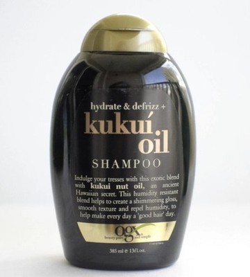 OGX Kukui Oil Shampoo Hydrate  Defrizz Hawaiian Kukui Nut Oil 13 fl oz New