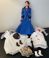 MARY POPPINS Barbie play set 3 uniquely collected outfits combined