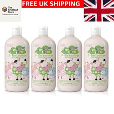 Funky Farm  Kids Bath Gel 1L - Delightful Chamomile, 4-Pack for Families 7.50 per litre