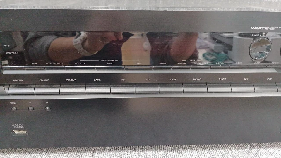 JUNK Onkyo TX-NR636 7.2ch AV Receiver 4K Wi-Fi Bluetooth Dolby Atmos Amplifier - Image 3 of 4