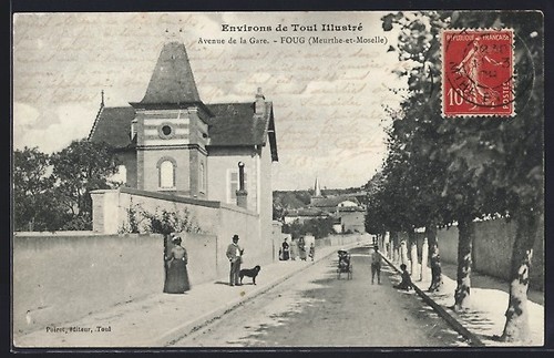 Carte Postale Ancienne CPA 61 – Tourouvre, Avenue De La Gare – Années 1900