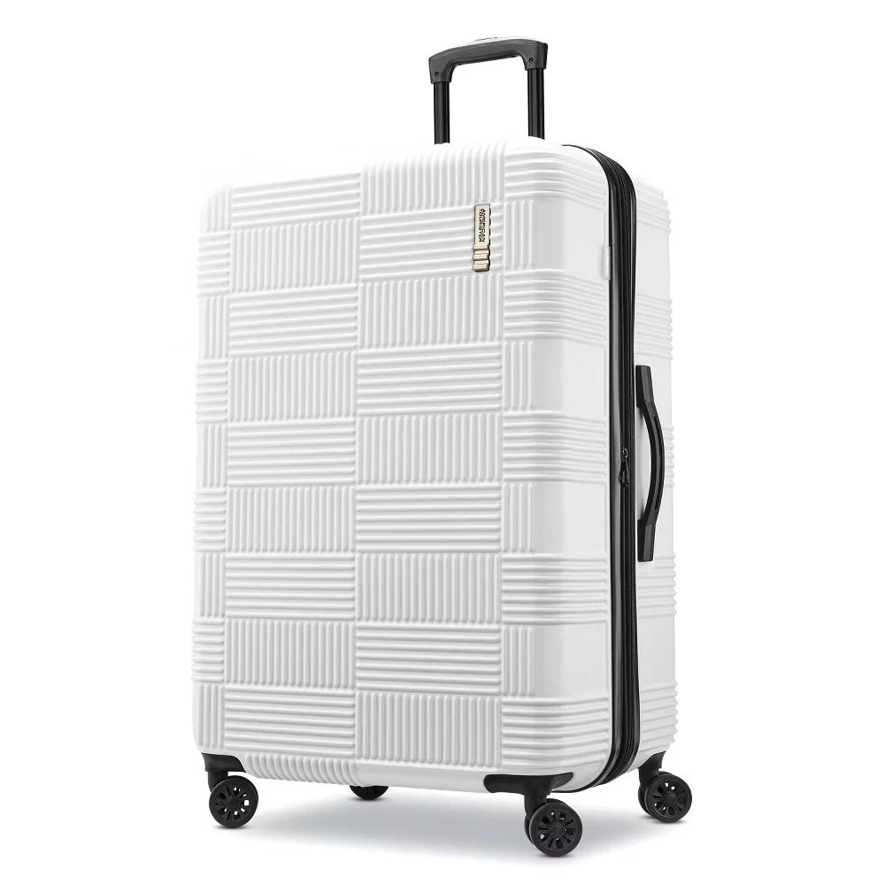 AMERICAN TOURISTER NXT HARDSIDE LARGE CHECKED SPINNER SUITCA