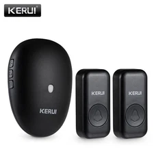 KERUI Wireless Doorbell Chimes Long Range Home Door Bell Receiver Remote Button