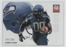 2012 Elite Rookie Hard Hats 399/399 Robert Turbin #28 0j6