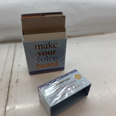 Make Your Voice Heard: A Deck of 72 Tips and Techniques for Effective Communicat