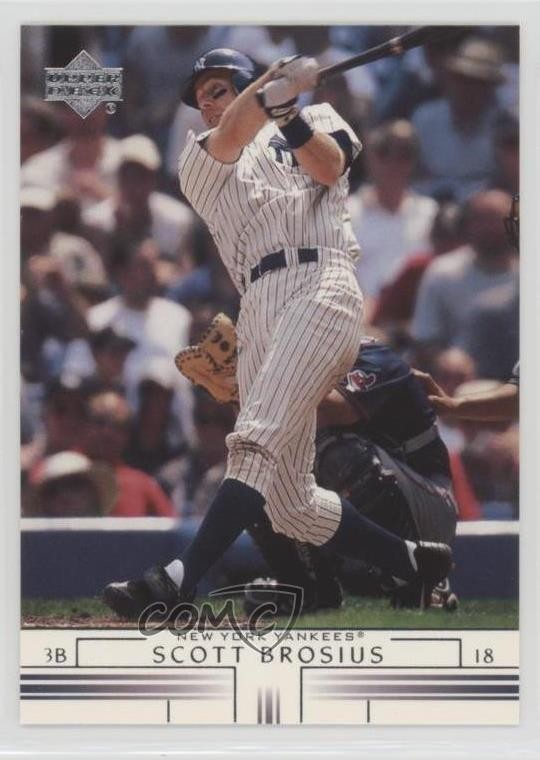 2002 Upper Deck Scott Brosius #244 0c4