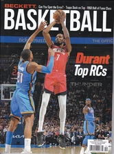 December 2025 Basketball Beckett Monthly Guide Vol 36 No 12 Kevin Durant