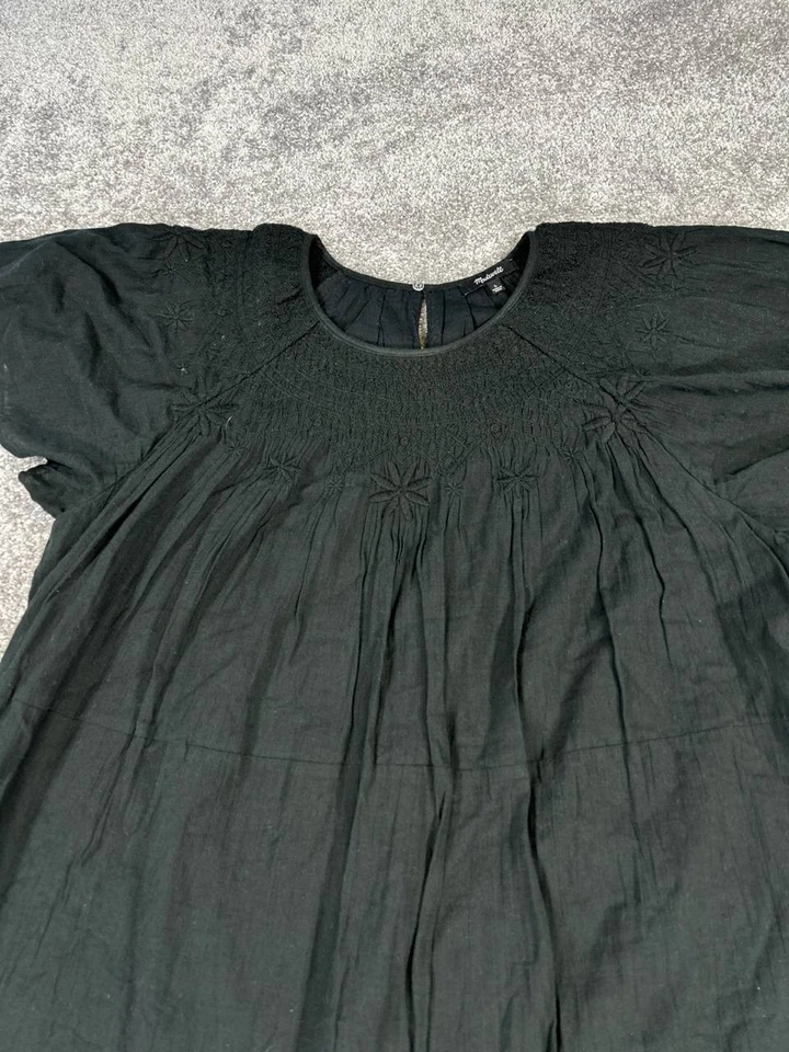 Vestido Madewell Feminino Grande Preto Algodão - Imagem 2 de 4