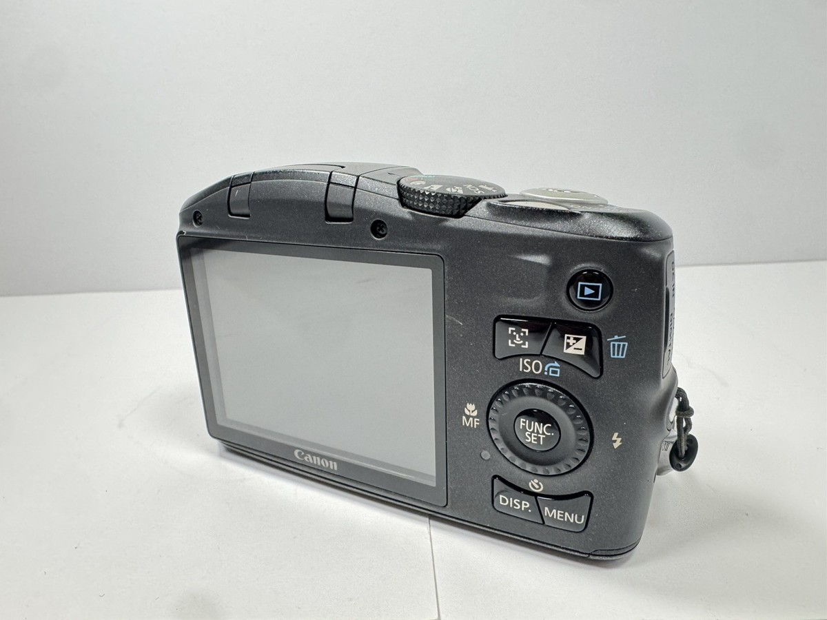 Canon PowerShot SX130 IS 12.1MP Digital Camera Working Black HD
