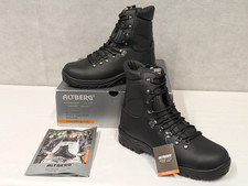 Altberg Peacekeeper P3VS Black Leather Steel Toe Safety Boots Size UK 9M