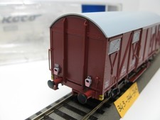 343-344-345 ROCO FS 67638 CARRO CHIUSO 2 ASSI Gqs-w, CON LUCI FINE CONVOGLIO