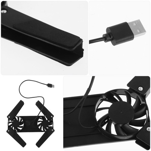 Computer Cooling Rack Laptop Fan Stand Riser Pads Electronic Device - 第 2/12 張圖片