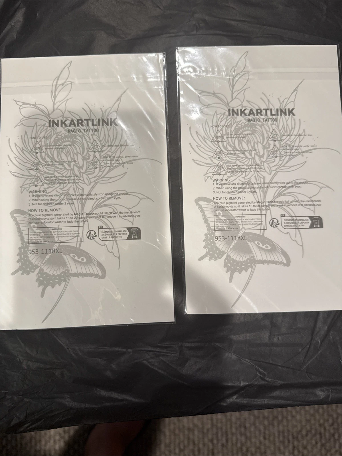 INKARTLINK Waterproof Tattoo 2-Piece Semi-Permanent - product detail image 3