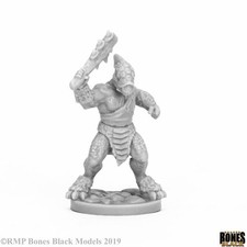 Reaper Miniatures Bloodcrest Smasher 44066 Bones Black Unpainted Plastic Figure