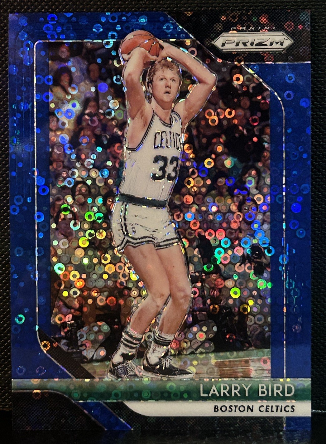 2018-19 Panini Prizm Blue Fast Break Prizm /175 Larry Bird #85 HOF