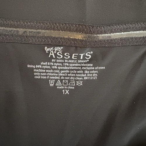 Love Your Assets by Sara Blakely Spanx Nero 1X Top Shapewear Abito Slip P3 - Foto 5 di 7