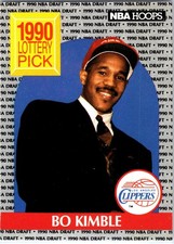 1990-91 NBA Hoops - 1990 Lottery Pick Bo Kimble #397 (RC)