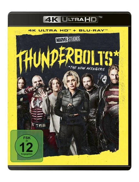 Thunderbolts, 1 4K Uhd-Blu-Ray + 1 Blu-Ray | Jake Schreier | Deutsch | Blu-Ray-image