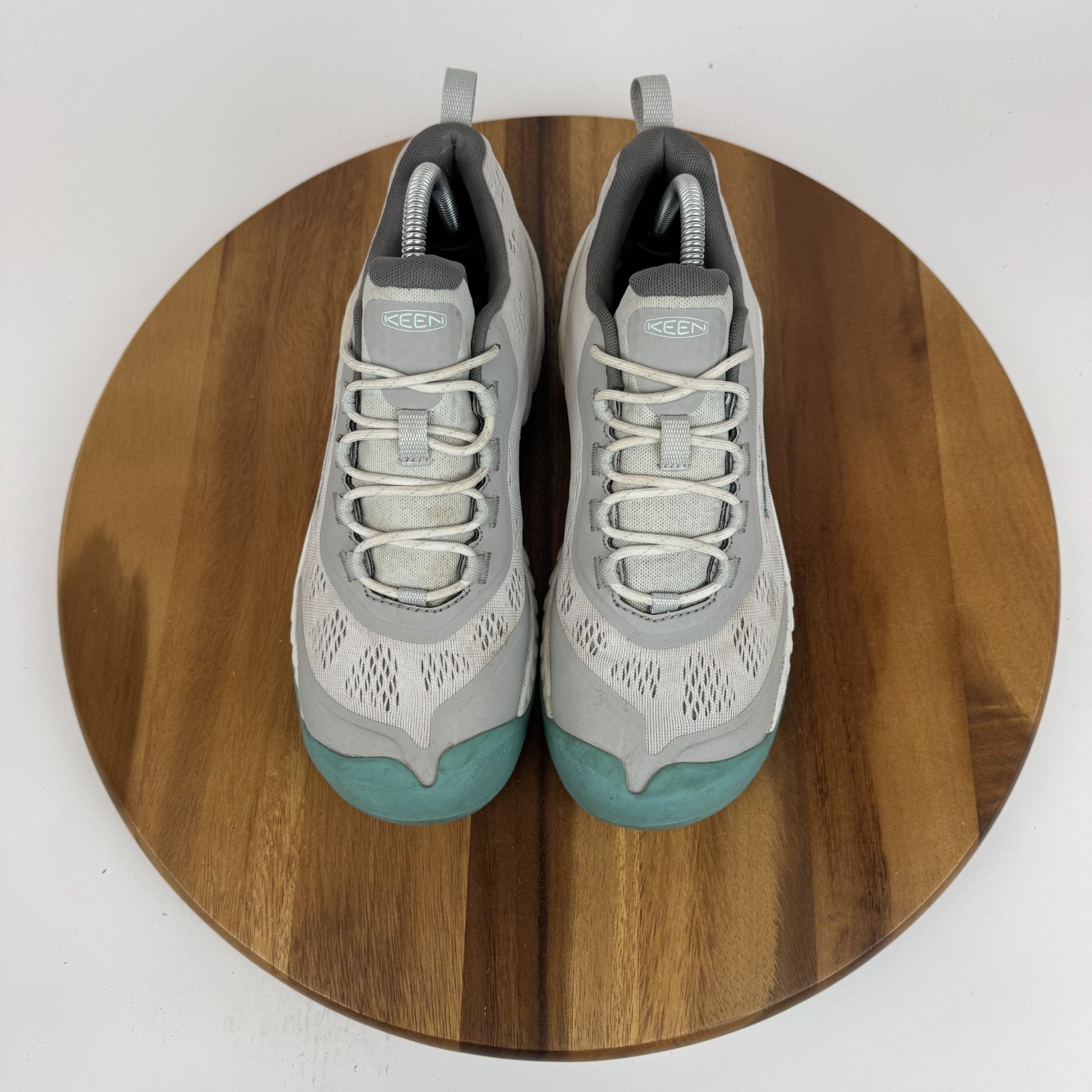 Scarpe da trekking donna Keen Nxis Speed basse traspiranti grigie sneakers taglia 10 M