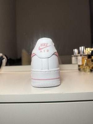 Pink Customised Coloured Tick Nike Air Force Size UK 3-6